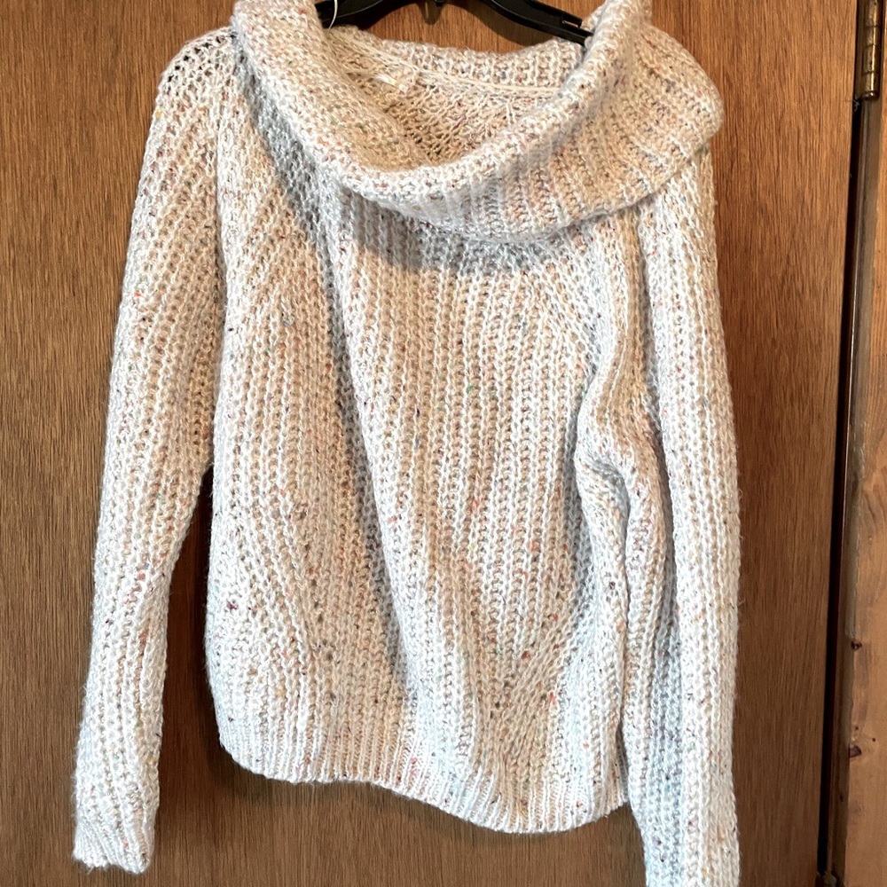 Cowl neck sweater